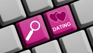 Keyboard with buttons for Online Dating