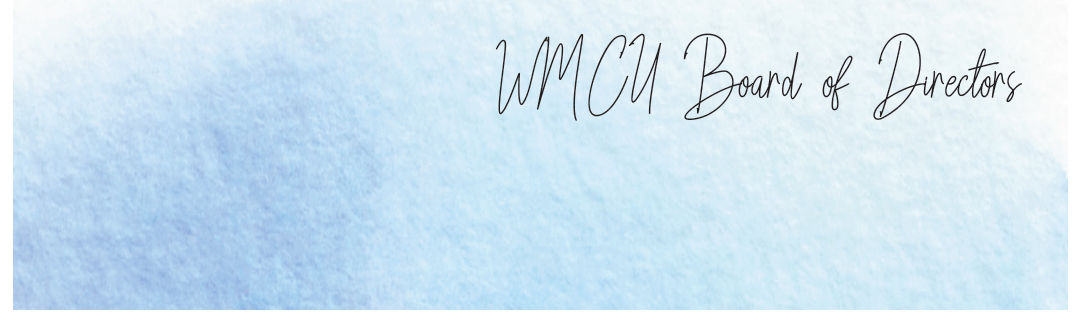 WMCU Board of Directors Signature
