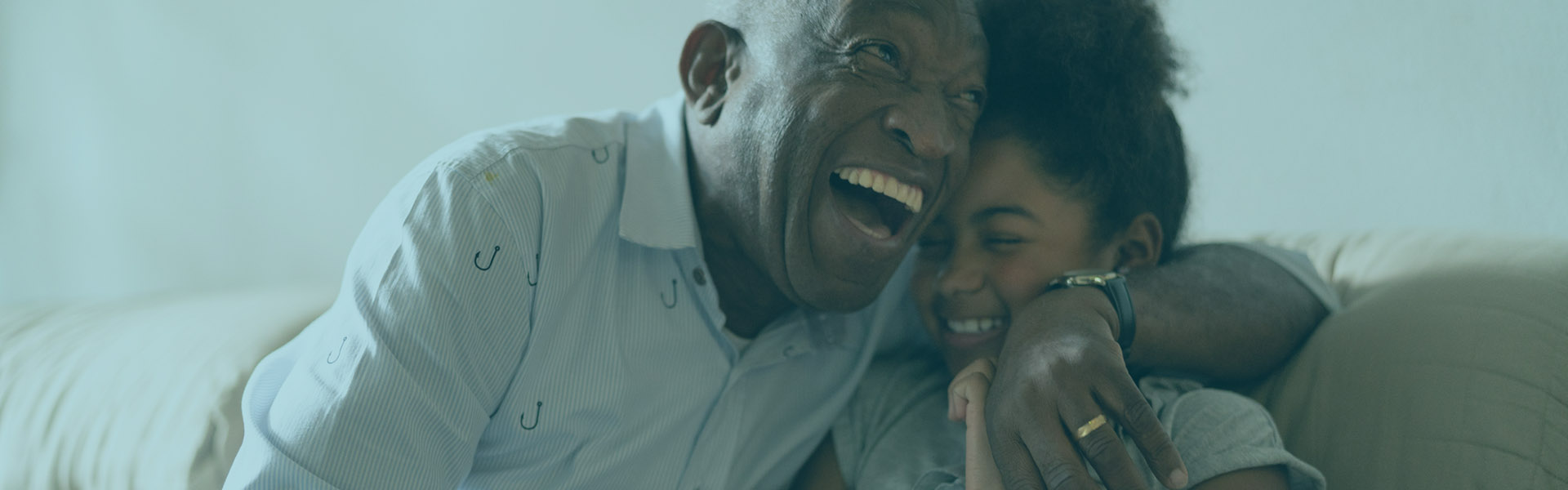 Savings Accounts Hero | Grandfather and Granddaughter