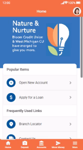 WMCU Mobile App Screenshot
