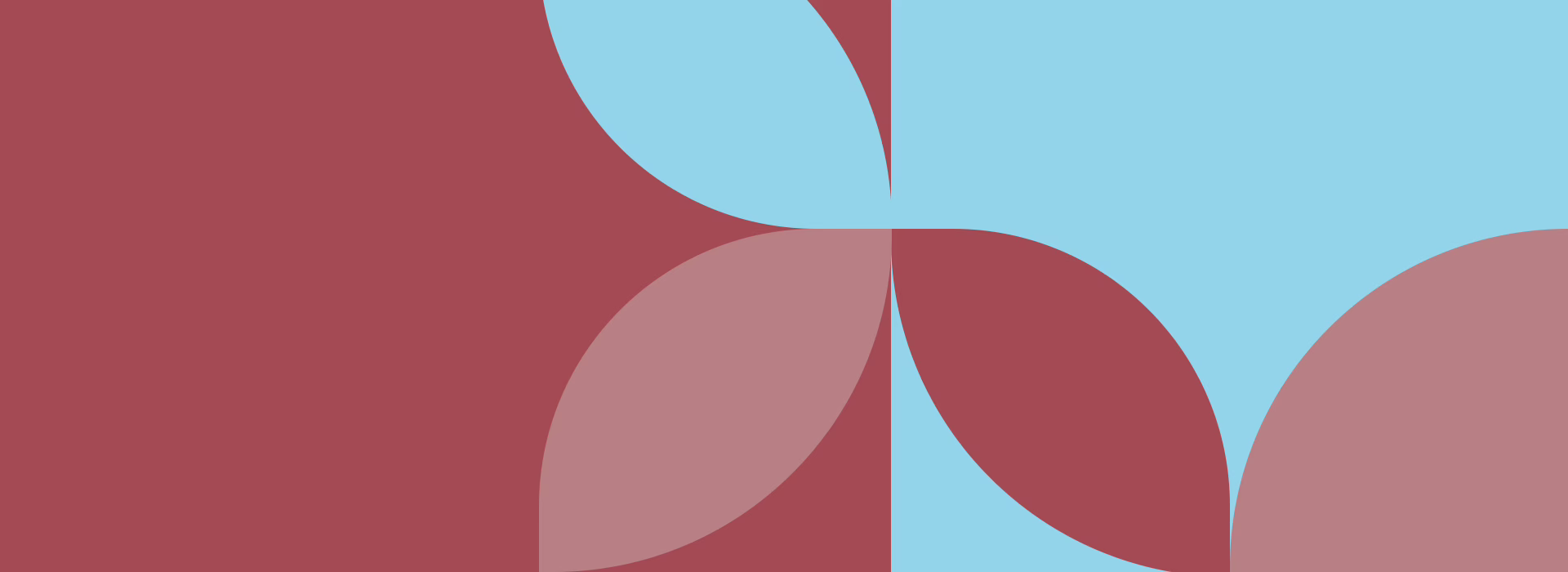 West Michigan Credit Union Slider 5 | West Michigan Credit Union, A Division of WMCU Different shapes in shades of blue and red.